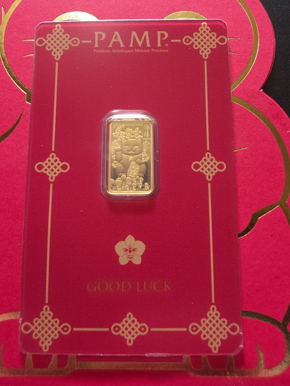 2.5 Gram Pamp Swiss Gold Collector Bar