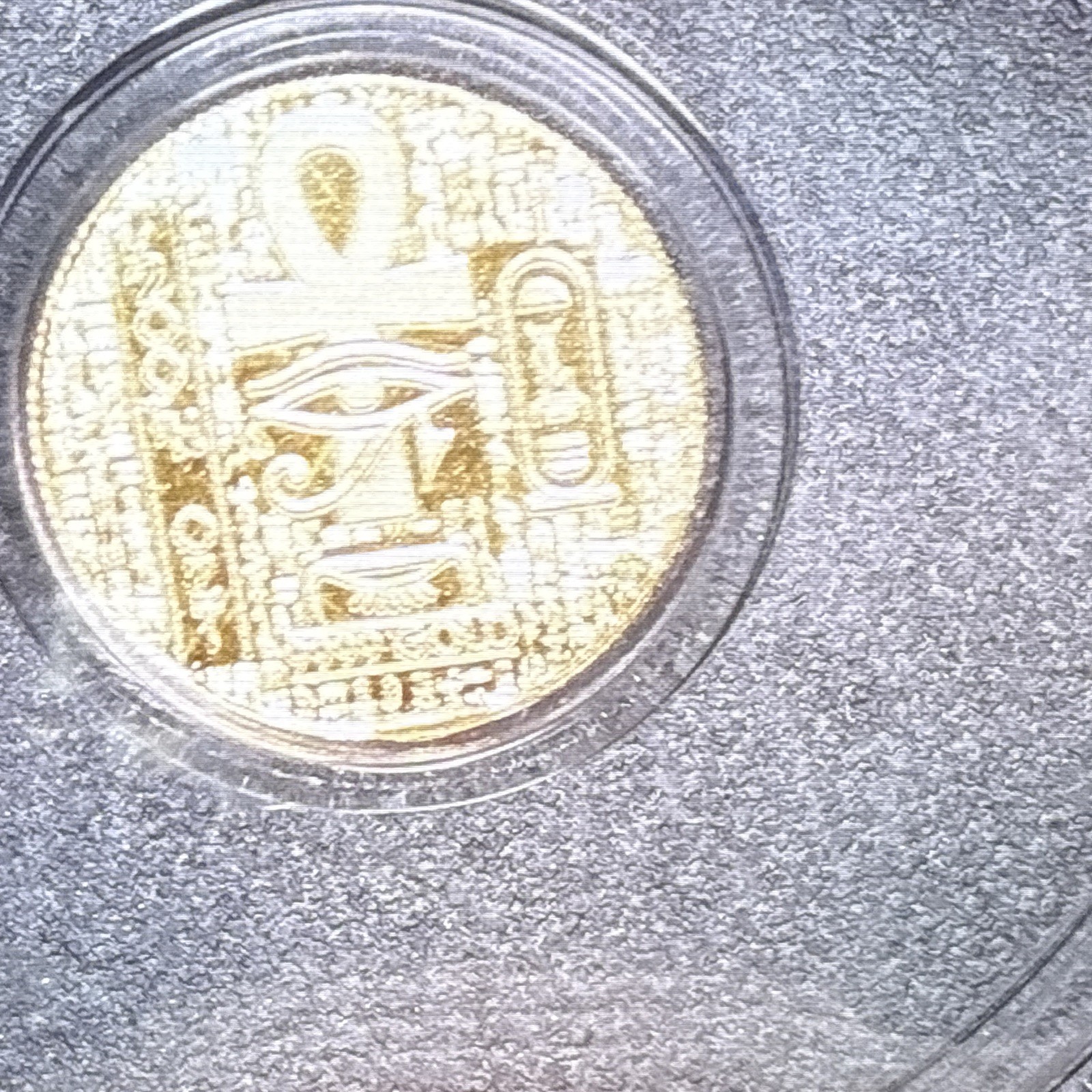 Lot Of 2- 1/200th oz Egyptian Scarab .9999 Fine Gold FRACTIONAL GOLD