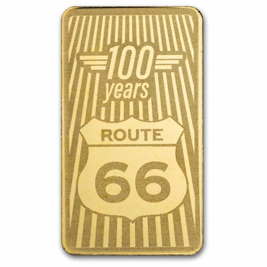 1/2 gram Gold Bar – Route 66 (California TEP)