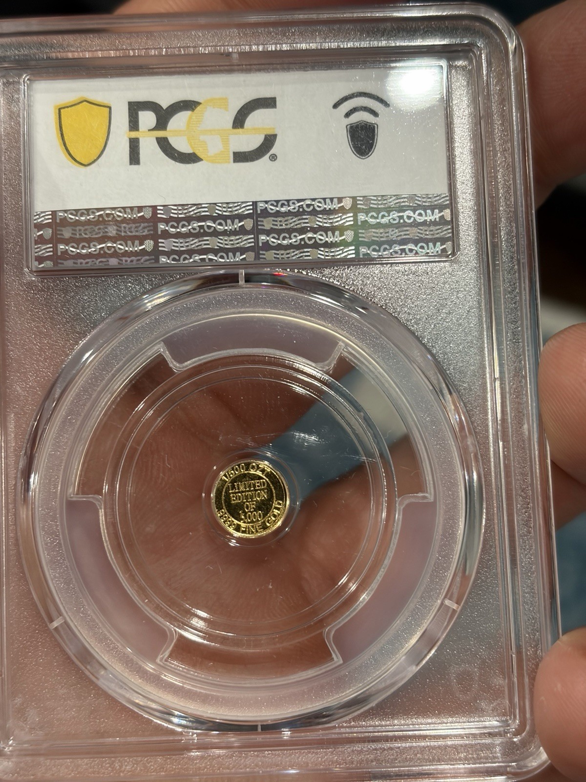 1/500th oz Gold Round Cowboy – PCGS MS69 PCGS