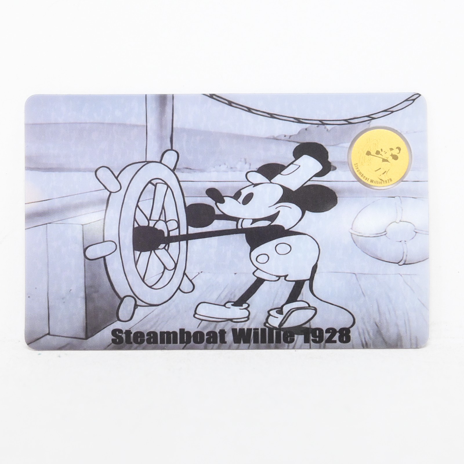 2026 Steamboat Willie 1928 1/2000-oz .9999 Gold Coin in Card (slx5331)