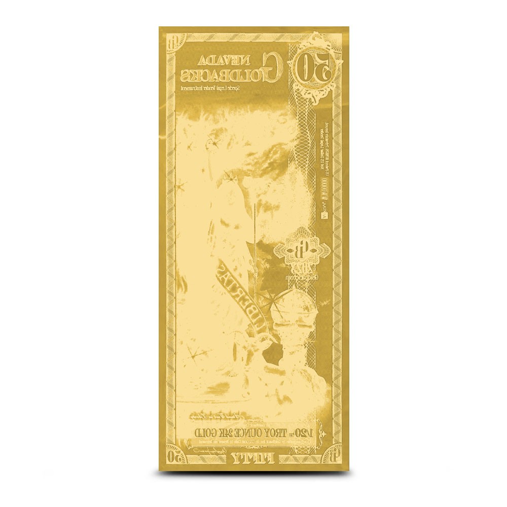 50 Nevada Goldback Gold Note (New)
