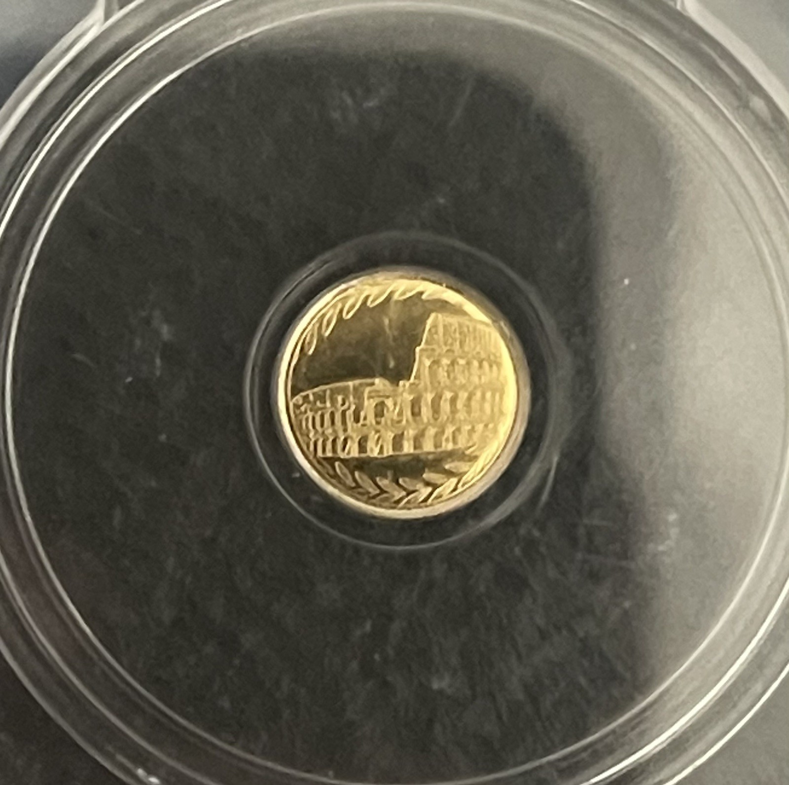 2 PCGS MS69 Gold Rounds No Date both are 1/500oz .9999 Precious Gold