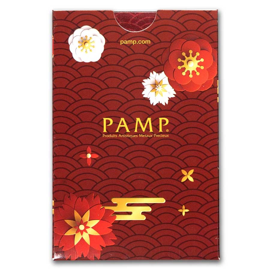 2025 5 gram Gold Bar – PAMP Good Luck: Koi Fish (In Assay)