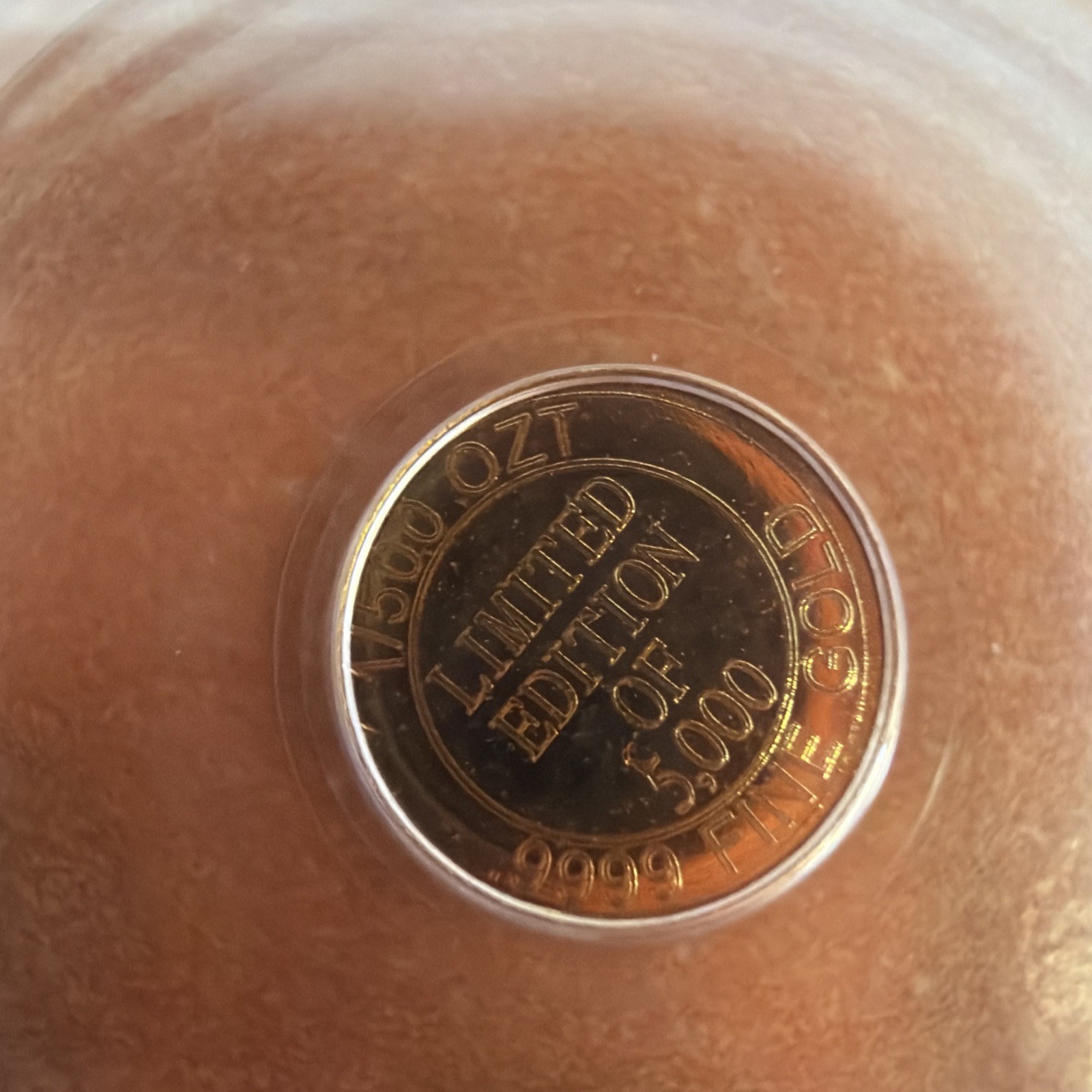 cowboy Au 1/500th oz Gold Round – Gold Composition – PCGS MS69 PCGS