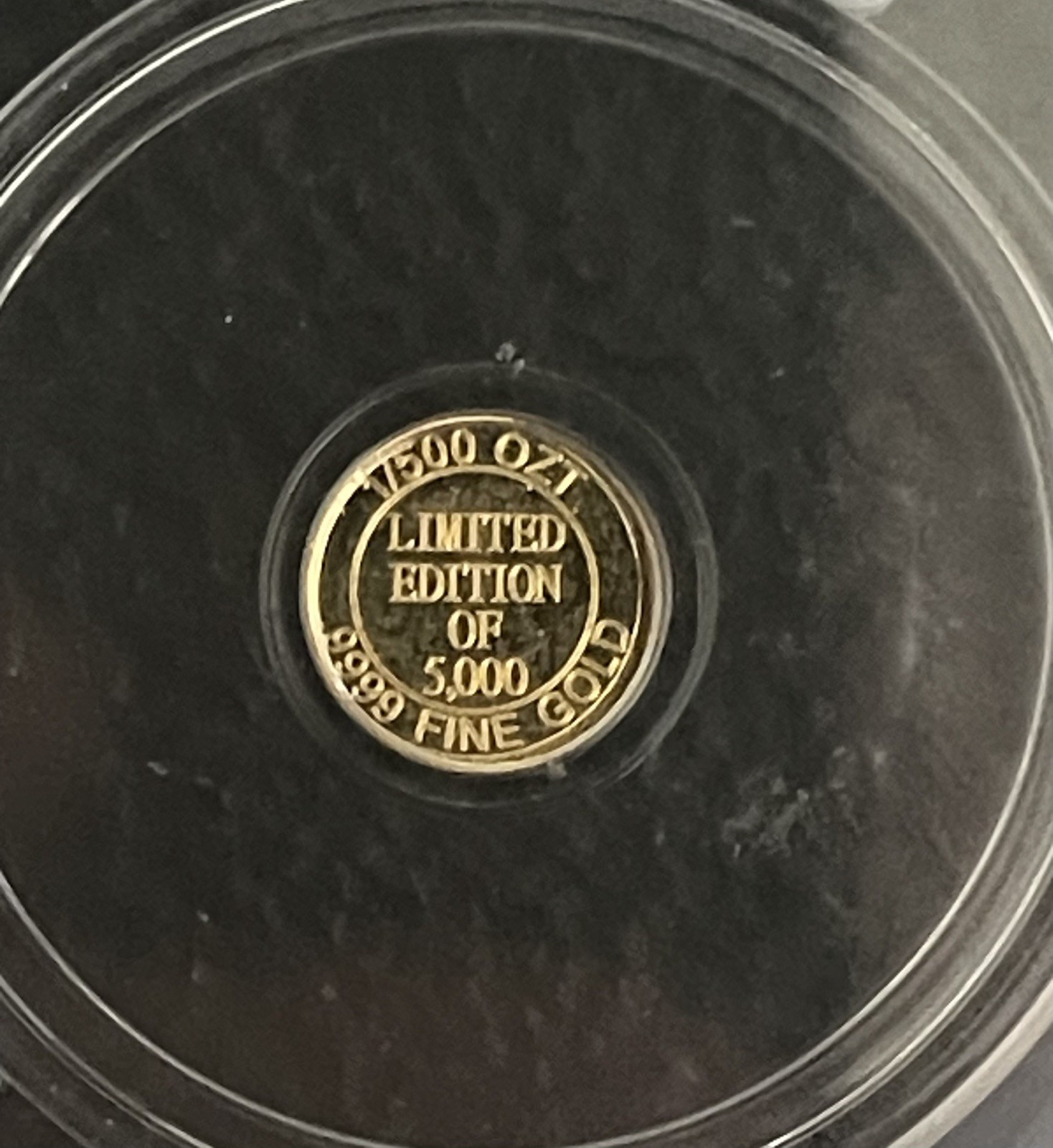 2 PCGS MS69 Gold Rounds No Date both are 1/500oz .9999 Precious Gold