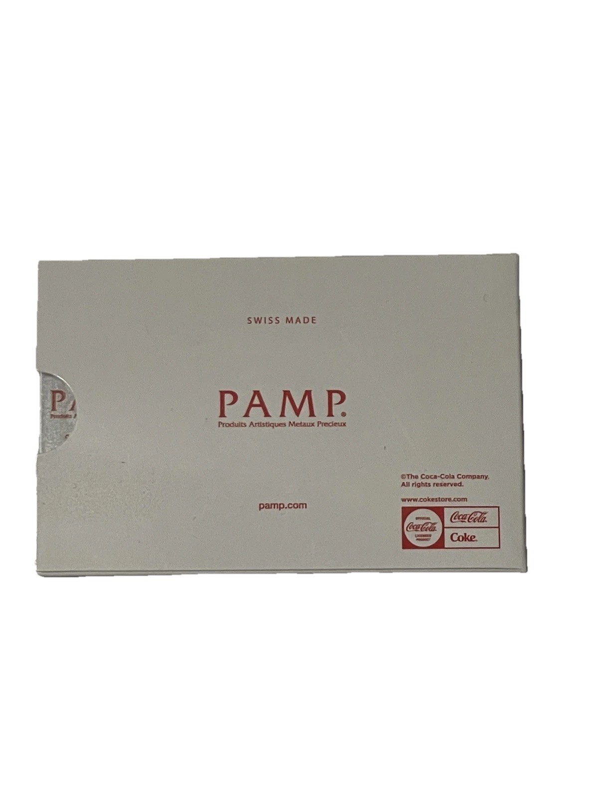 2025 Gold 5 Gram Coca-Cola Gold Bar in Assay Made by Pamp