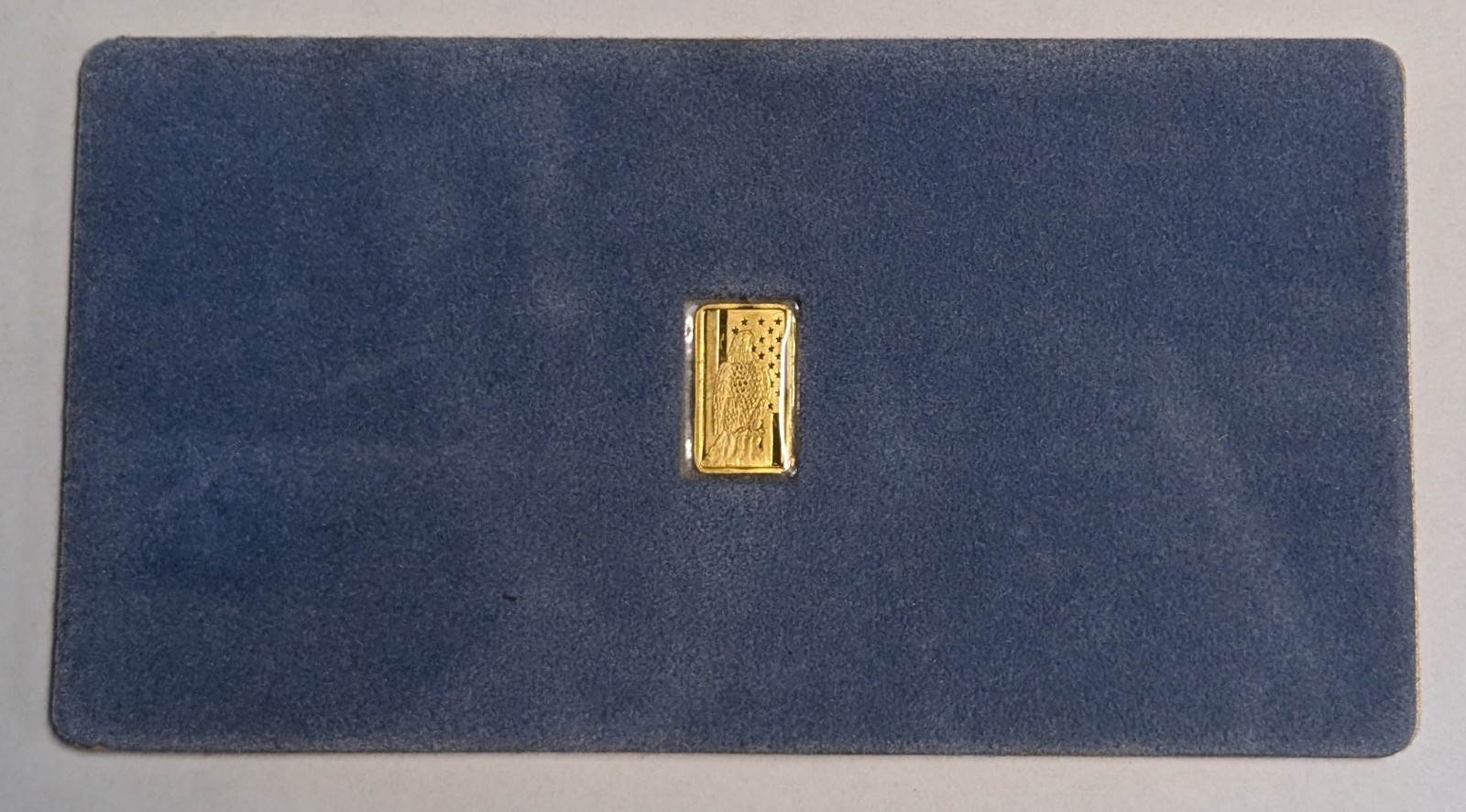 RARE 1 Gram .9999 Gold Bar ~ “Spirit of America” by Leach & Garner Attleboro, MA