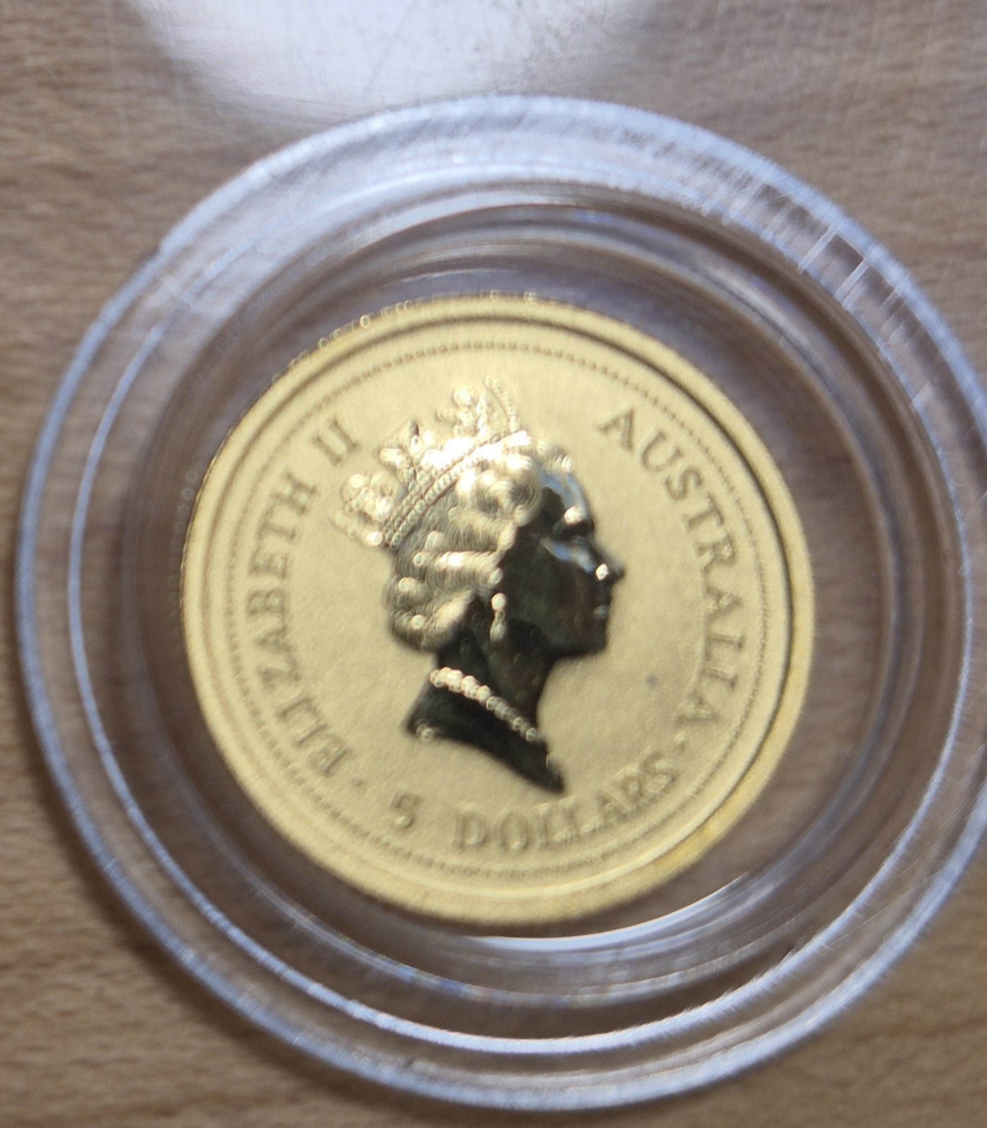 1996 Gold .999 Mouse. 2nd Lowest Mintage, 1/20. Eyeball.
