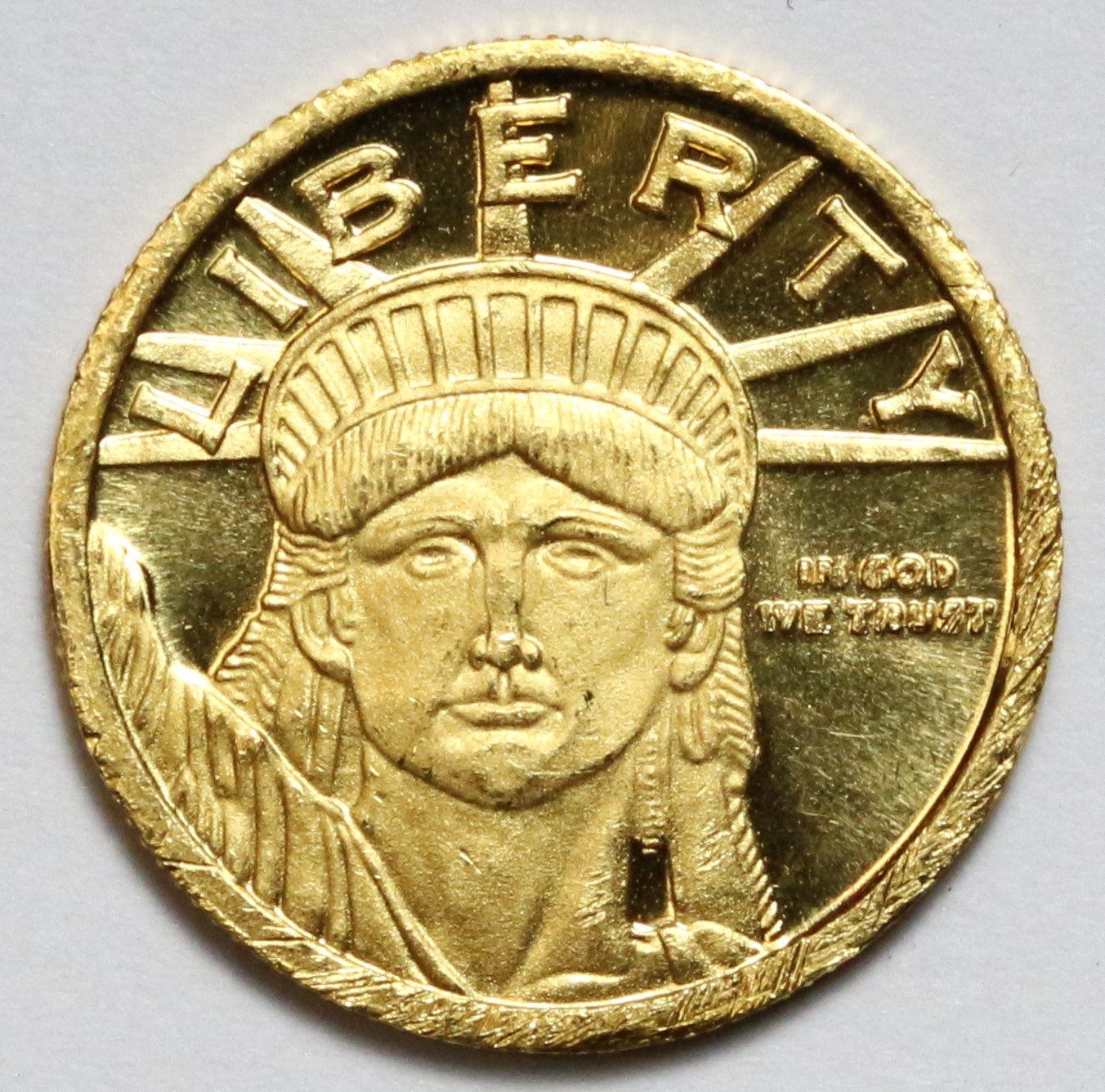 1/10oz Lady Liberty Gold Round – .9999 Fine – Independent Living Bullion