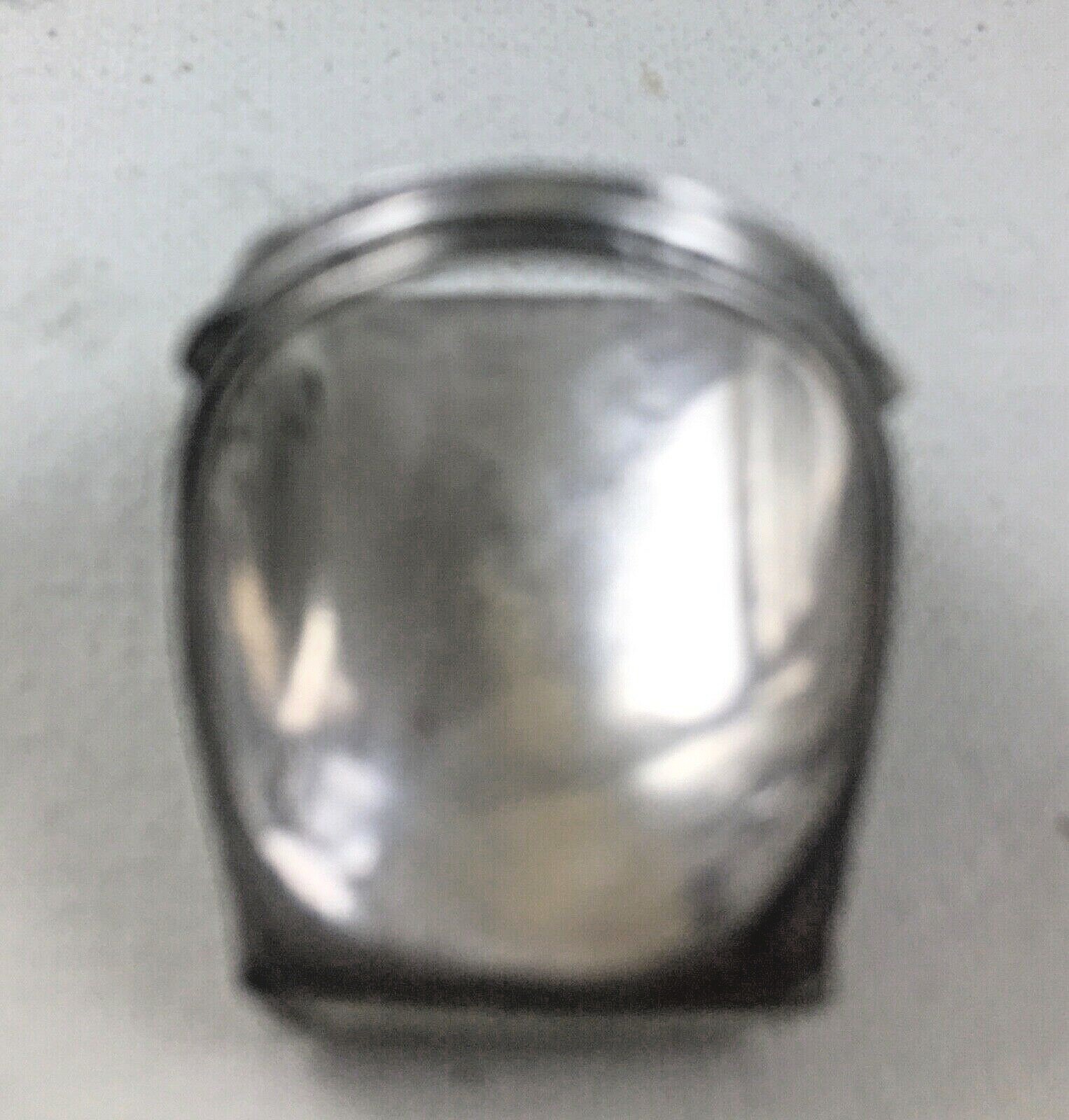 10 Karat Gold Indian chief Ingot Sterling silver ring