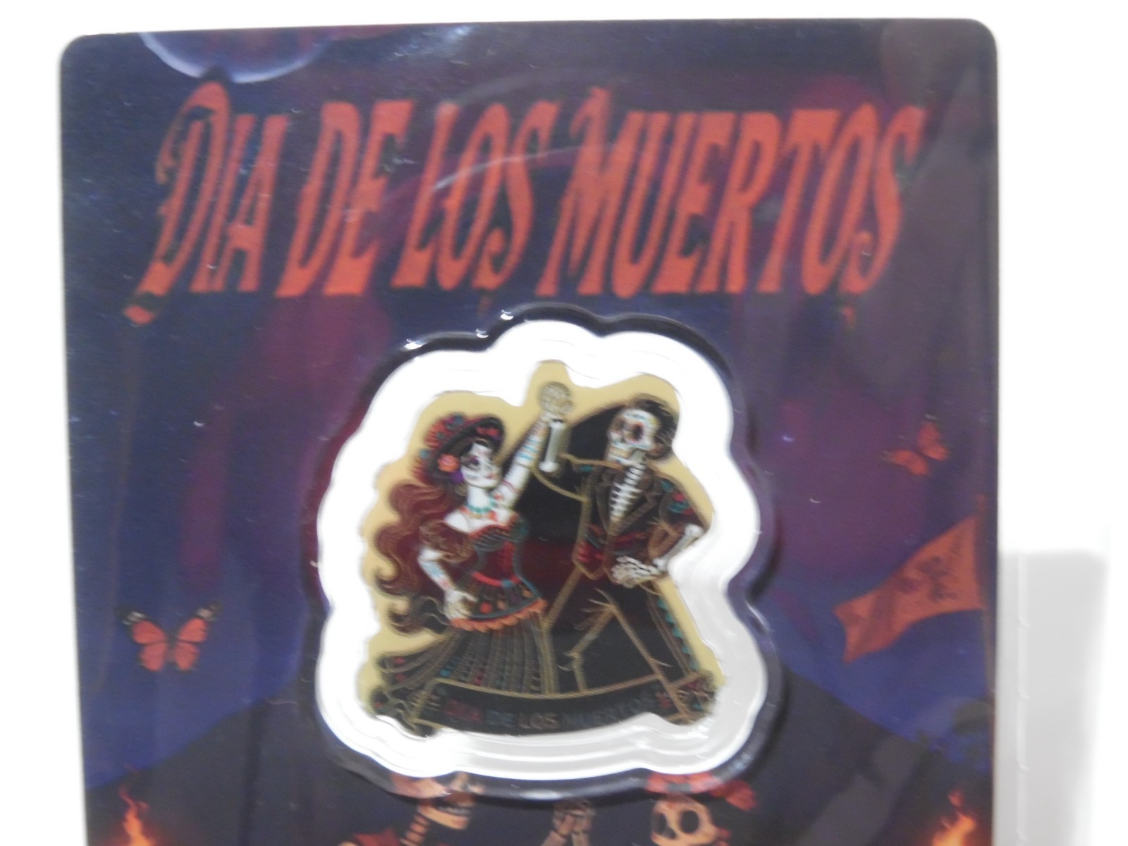 2026 Liberia 1/1000th Gold Carded Dia De Los Muertos Special Shaped with Capsule