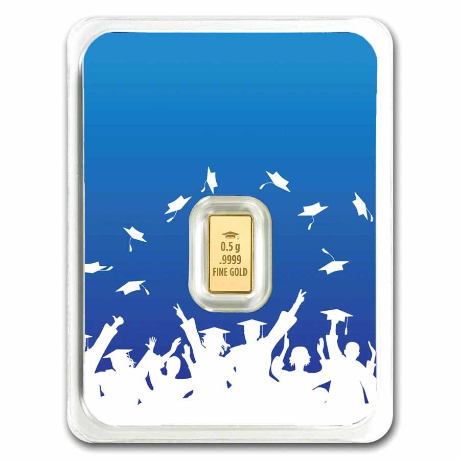 1/2 gram Gold Bar – 2025 Graduation (Cap Toss In TEP)