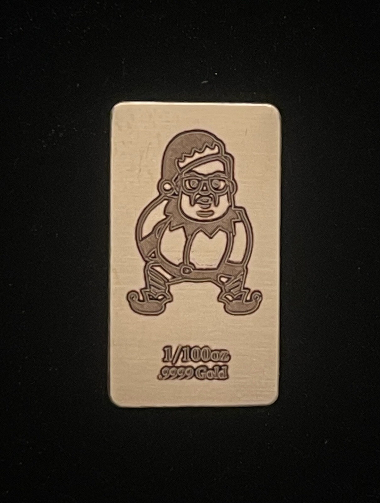 The CHIVE | DECEMBER GOLDEN FARLEY GAME PIECE | 1/100th Oz Gold Bar | SOLD OUT