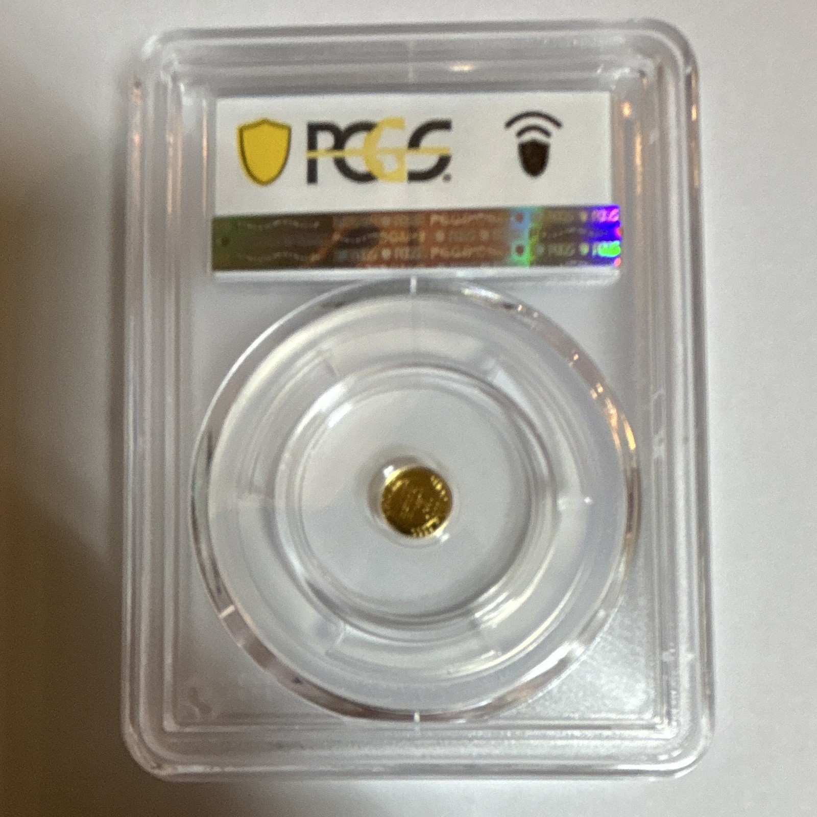 1/500 oz Gold Round Royal Flush Series PCGS MS69 Mint State Micro Gold Slabs