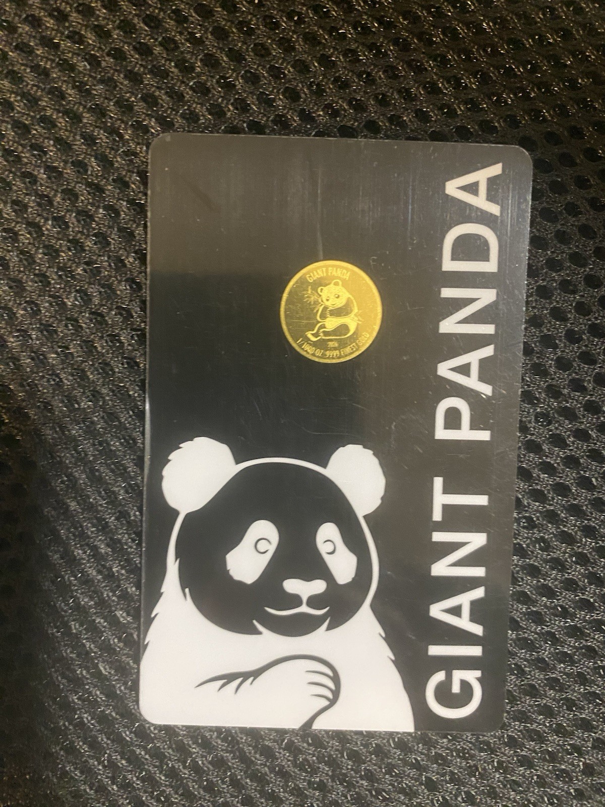2025 $10 Solomon Islands 1/1000 oz .99999 Gold Coin Giant Panda 10,000 Mintage