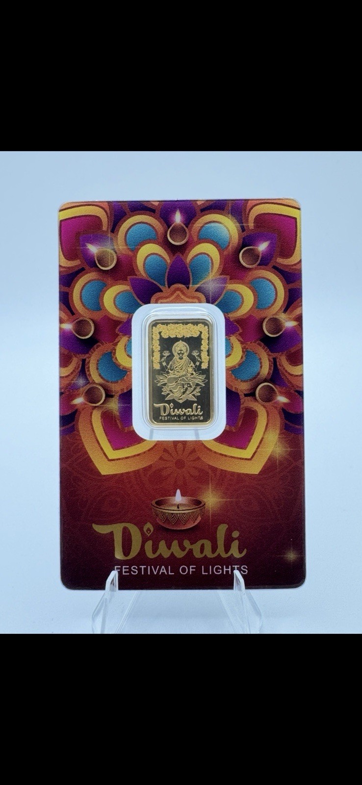 2025 Pamp Duwali 5 Gram Gold Bar Limited Mintage Of 5,000 (lowest of Duwali)