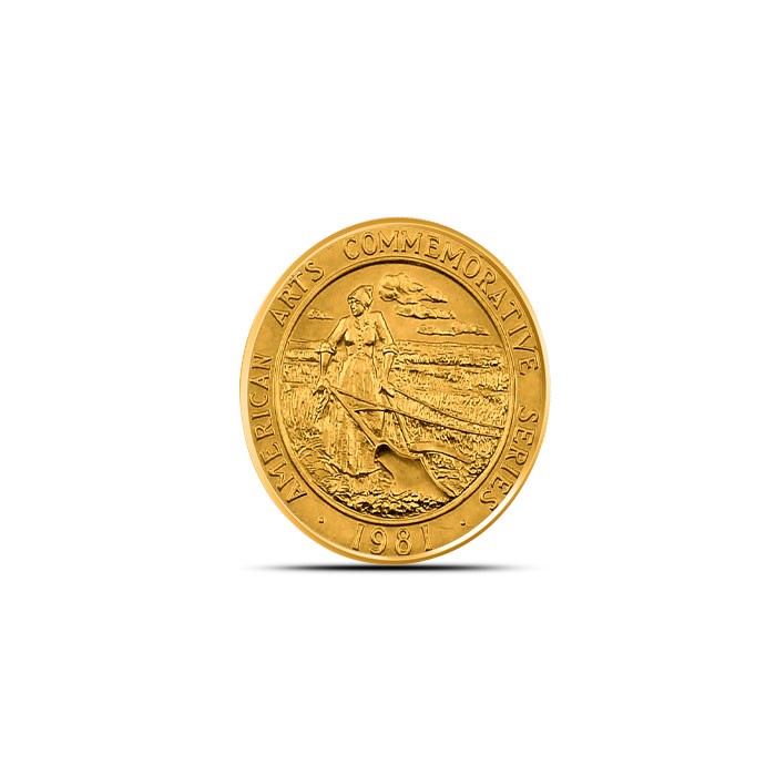 1/2 oz US Mint Commemorative Arts Gold Medal (Random)