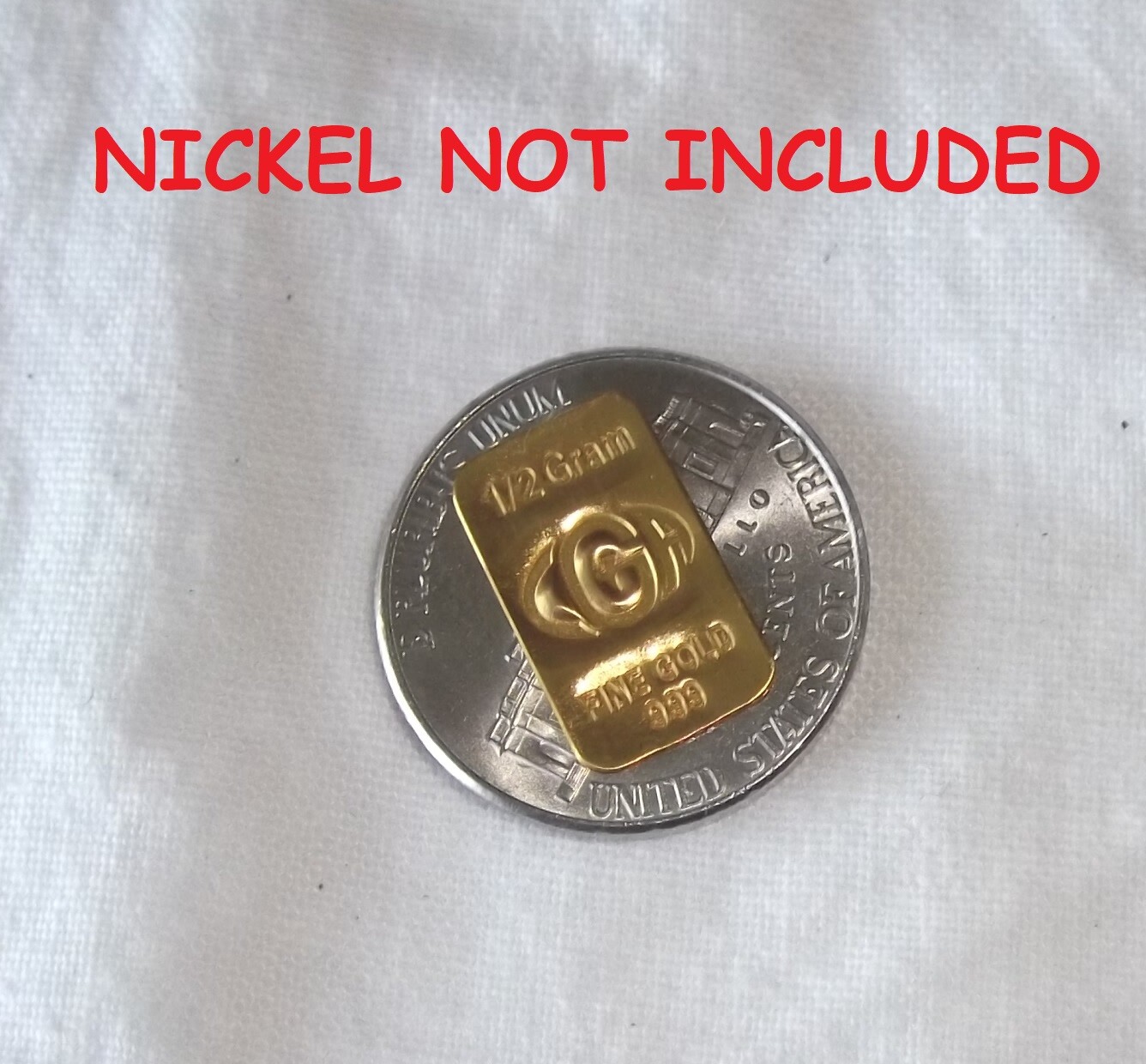 1 GRAM GOLD 24K PURE CGA BULLION BARS 999 THE IDEAL PREPPER COMBO DOUBLE INGOTS.