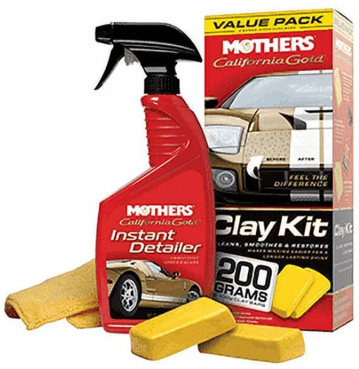 Mothers California Gold Clay Bar System 07240 for Auto Detailing