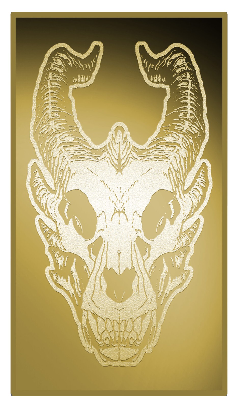 2026 Liberia Dragon Skull Proof 1/200 oz Gold Coin (999 Mintage)