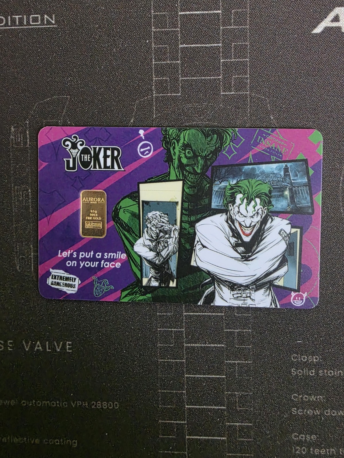JOKER GOLD BAR 0.05gram 999.9