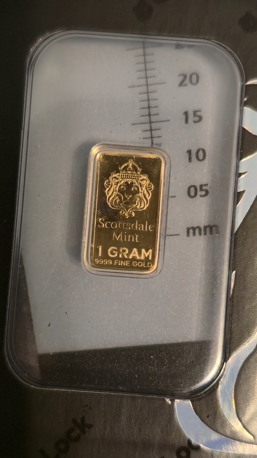 Scottsdale Mint 1 Gram 9999 Gold Bar Prepper Gold, Certi-Lock® *Sigma Verified*