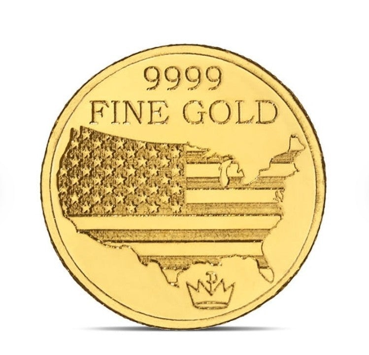 Lot of 20 – 1/500th oz Gold Eagle USA Rounds Fractional Bullion 2 Tubes 24K Pure