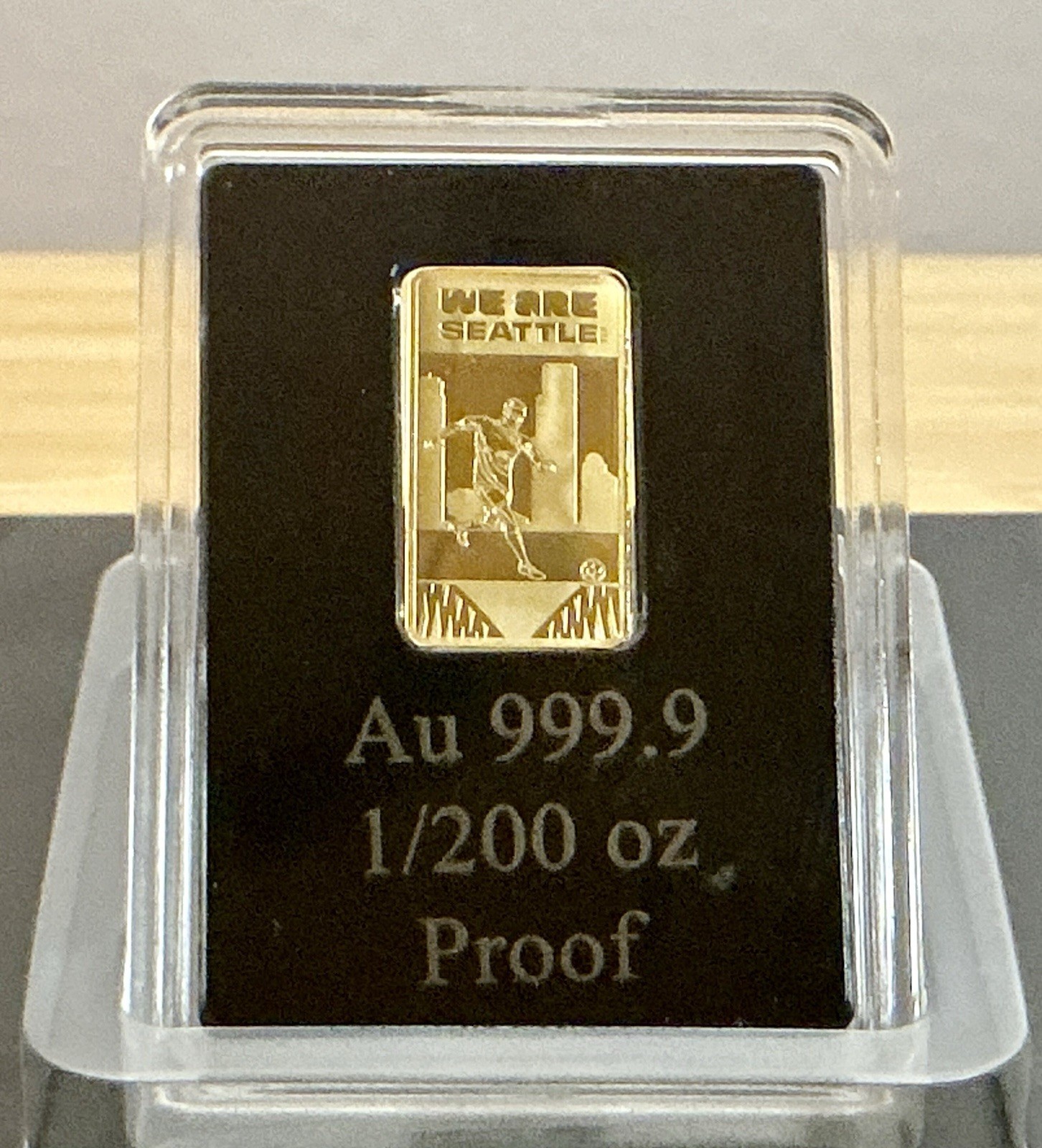 FIFA World Cup ⚽️ 2026 Certified 999.9 Fine 1/200 Oz Gold Bar “LIMITED MINTAGE”