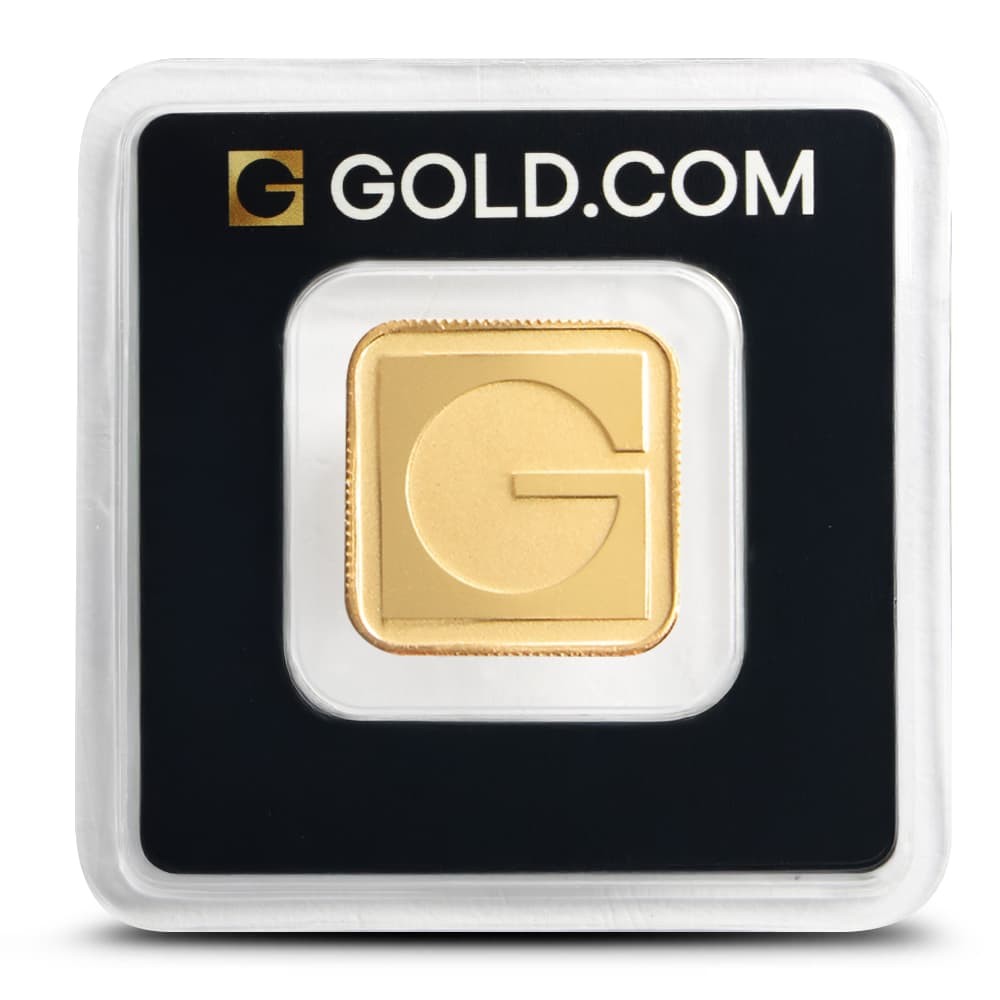 10 Gram GOLD.COM Square Gold Bar (New w/ Assay)