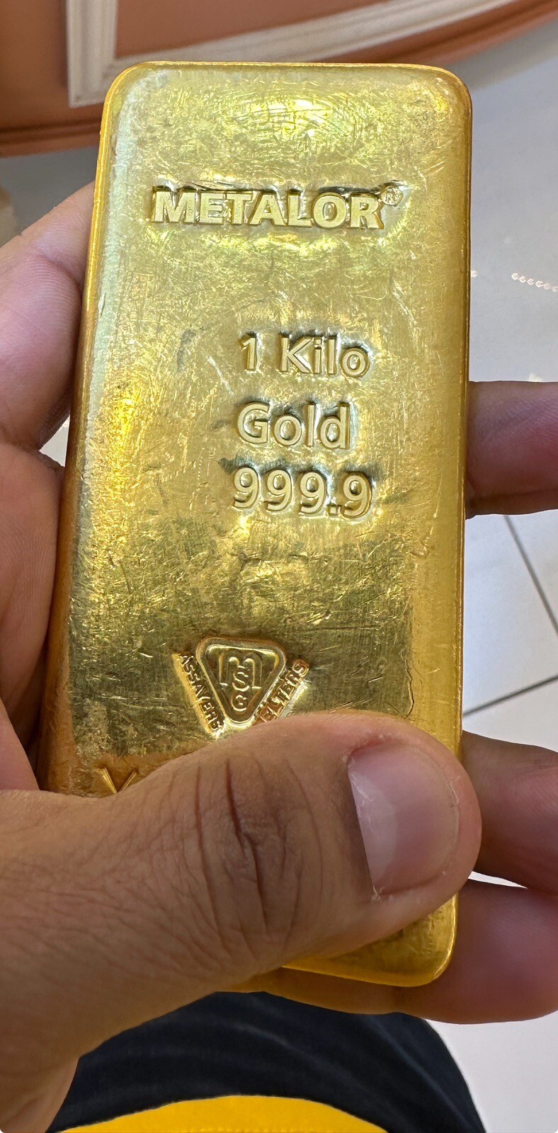 1 Kilo Metalor Gold Bar .9999 Fine ~Rare Bullion ~Pure Gold ~Invest Now ; )