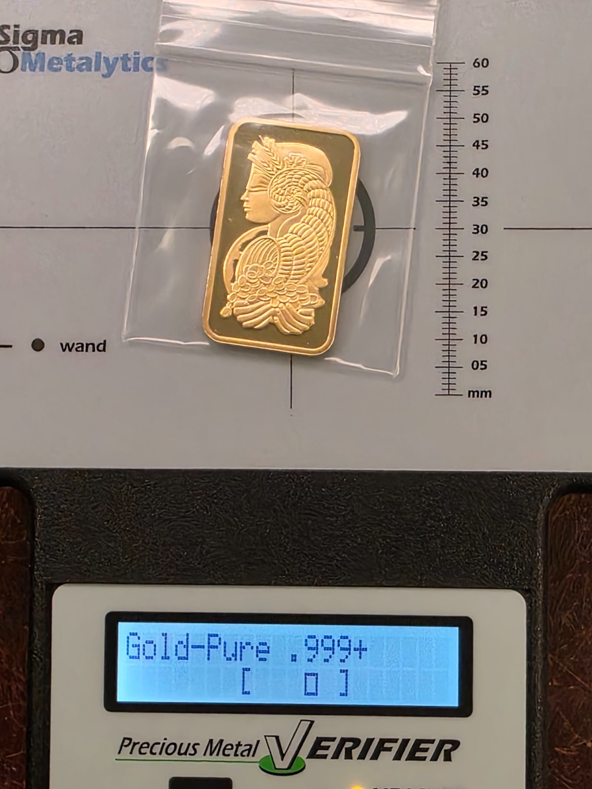 1 oz Gold Bar – Lady Fortuna – .9999 Fine Gold Bar
