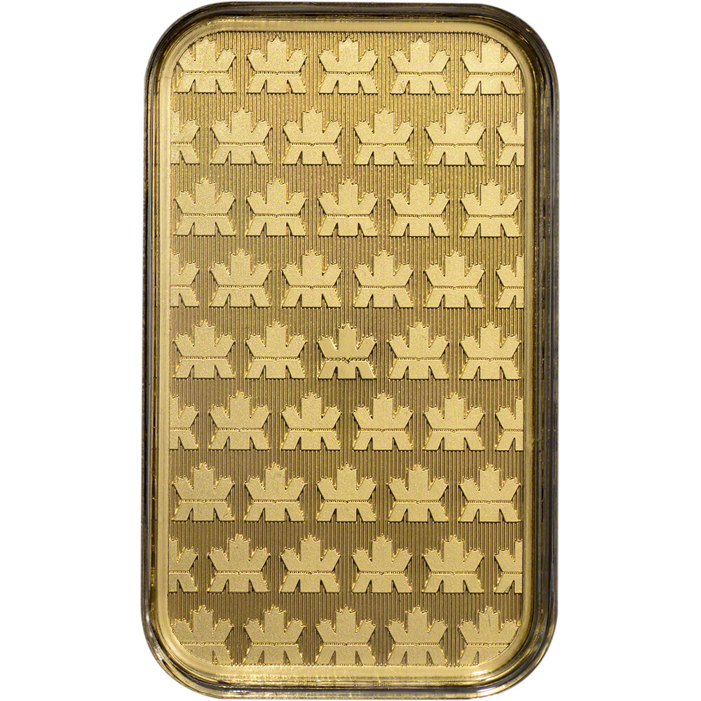 1 oz. Gold Bar – Royal Canadian Mint (RCM) – .9999 Fine in Assay