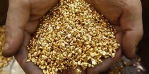 1/2 Gram of 10K Gold Super Refined Clean Cast Ready Solid Bullion shot Not Scrap