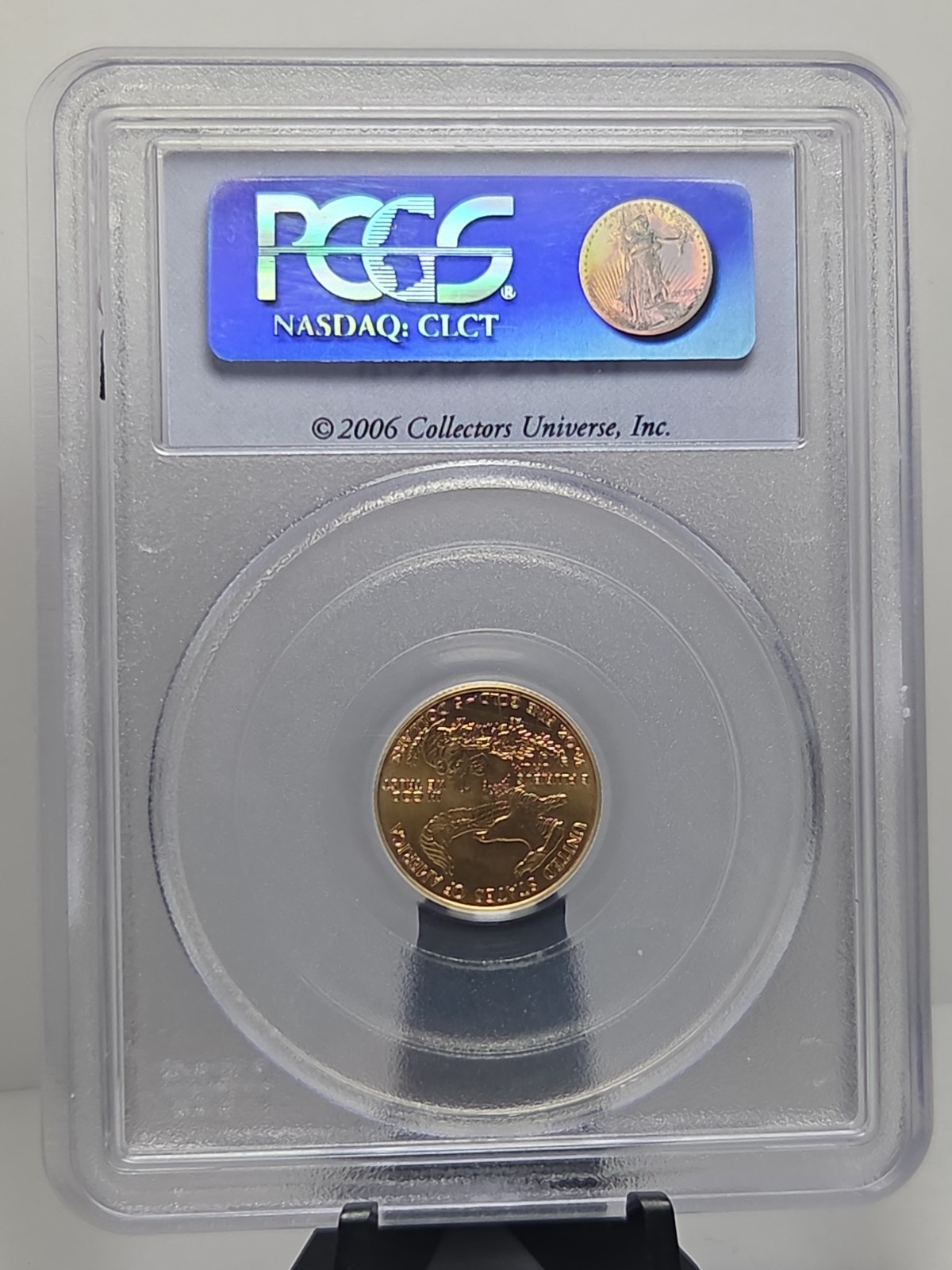 2006 $5 Gold American Gold Eagle PCGS MS70 1/10th oz. #784