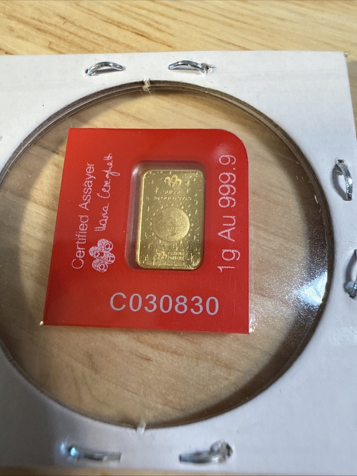 2026 1 Gram PAMP Suisse Lunar Legends Horse Multigram Gold Bar .9999 Au 1,000