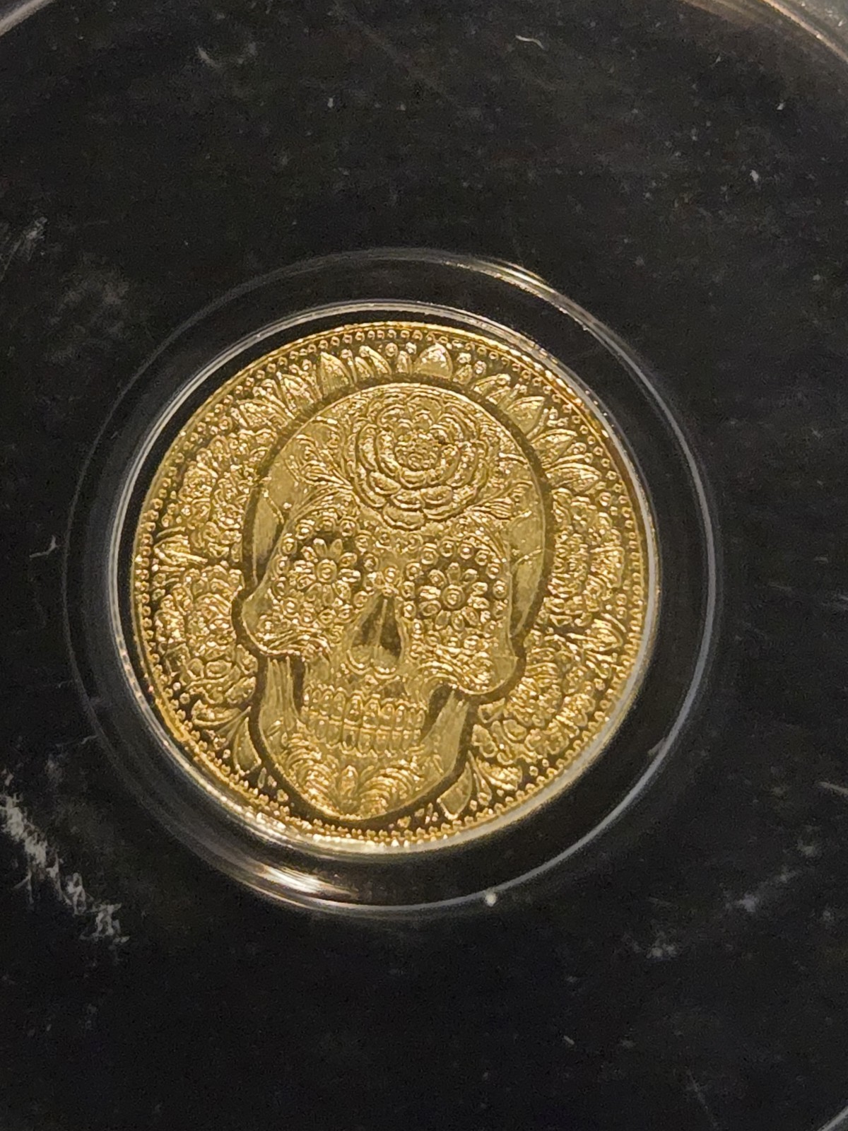 GOLD Day of The Dead Rose MS70 NGC 1/200 Round Lim Edition Private Issue