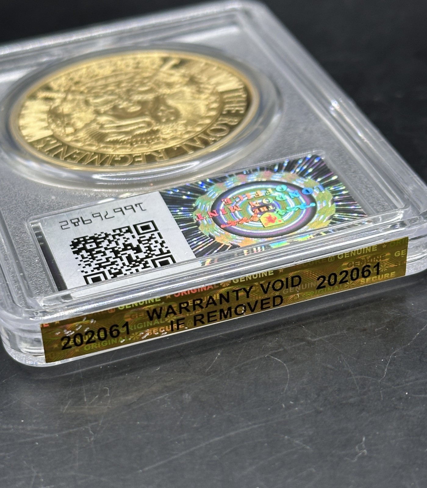 The Royal Regiments S2 The Gurkhas Commemorative Coin in Airtight display case