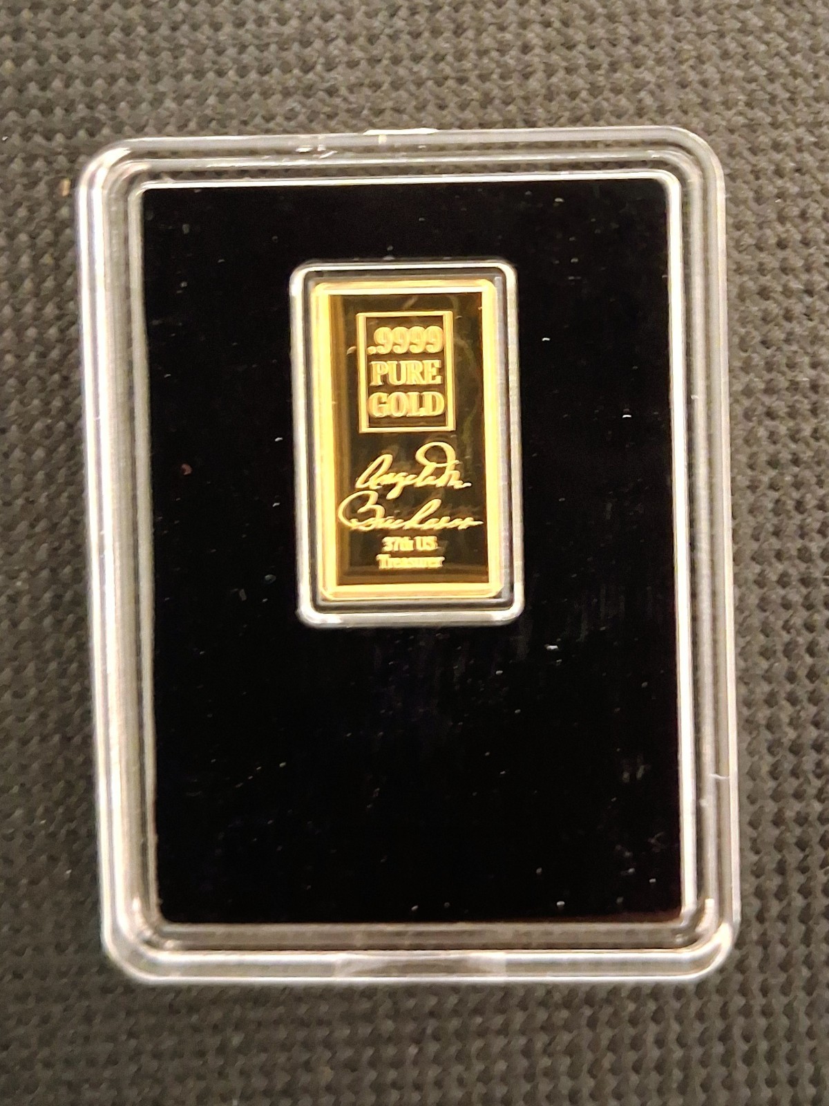 1776-2026 Minuteman Gold Bar .9999 Pure Bicentennial Commemorative Fine Bullion