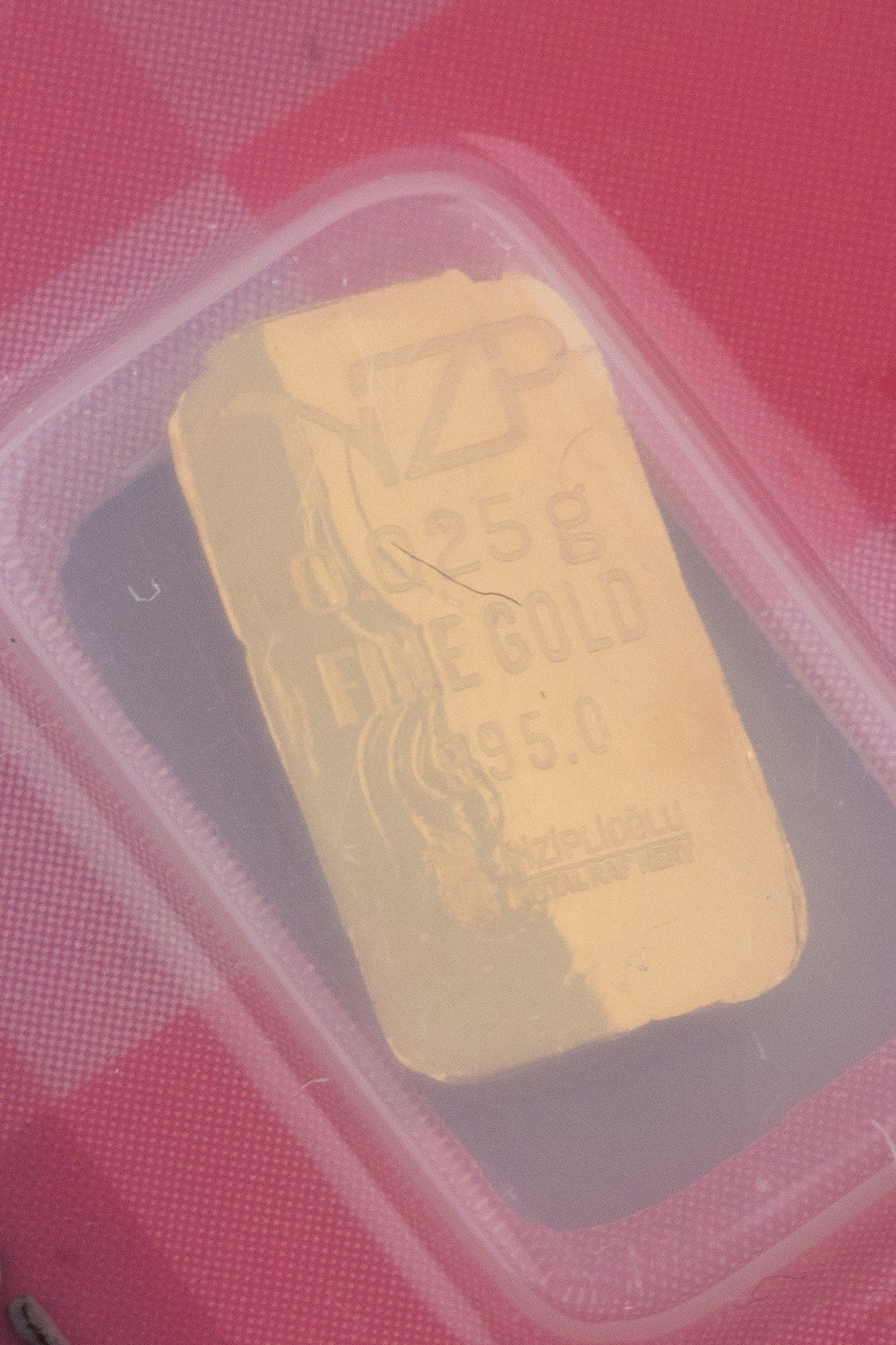 .05 .025 .01 Gram Gold By NZP .995 Fine Carded Ingot (.195 grams total) – 1160B