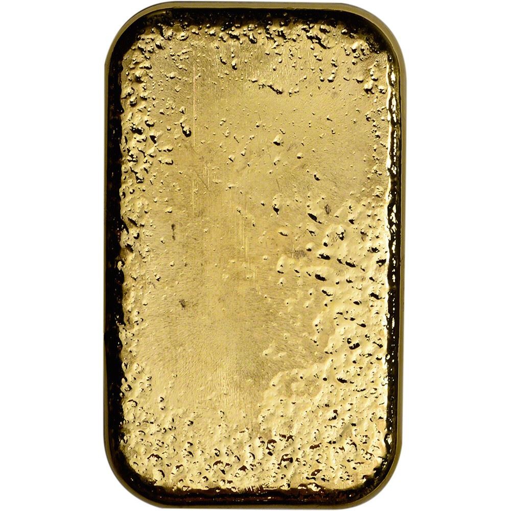 100 gram Gold Bar – Valcambi Suisse – Cast – 999.9 Fine with Assay Certificate