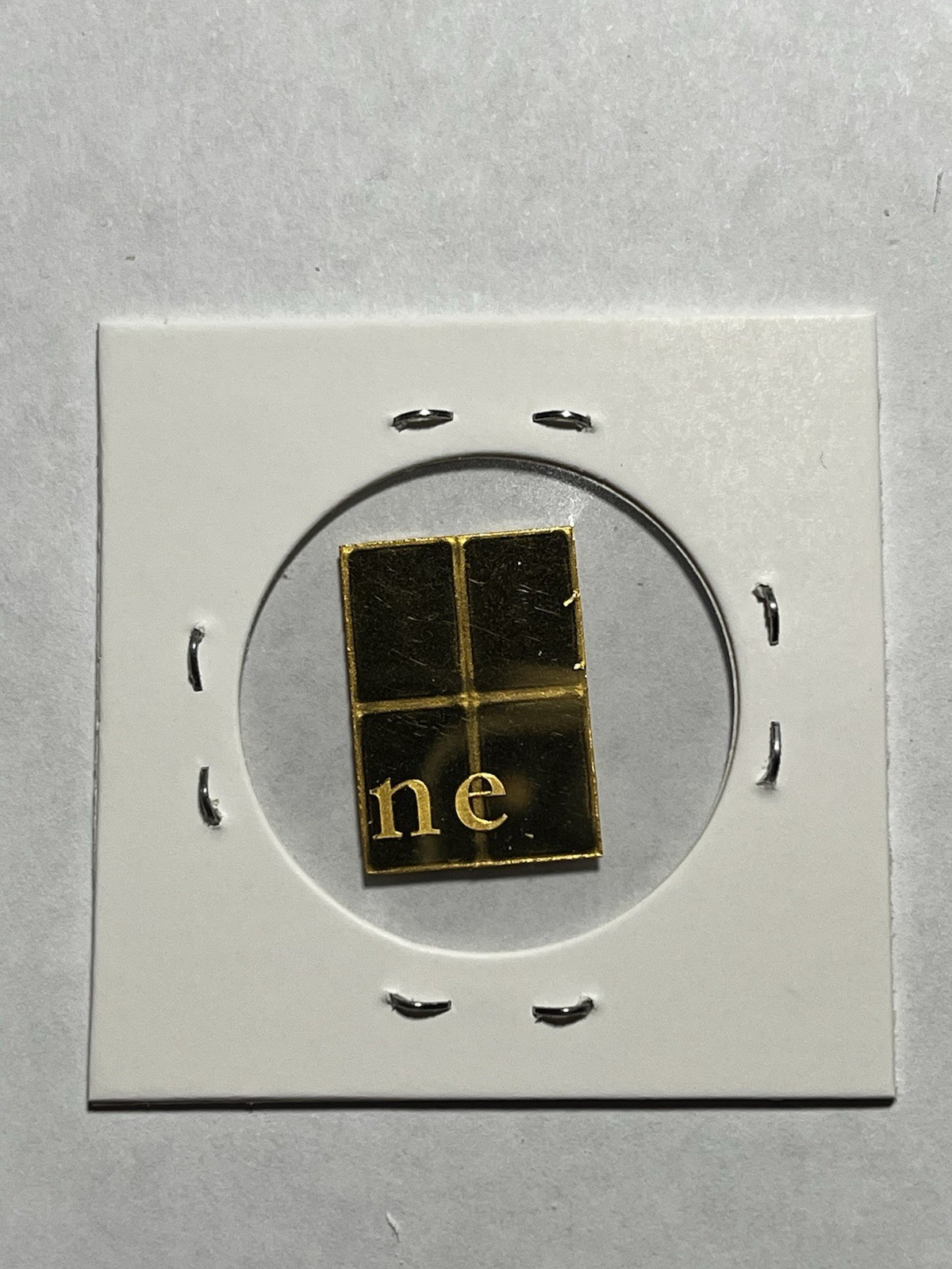 Lot Of 4- 1 gram CombiBar™ Valcambi Suisse .9999 Fine Gold Bar Total Of 4 Grams