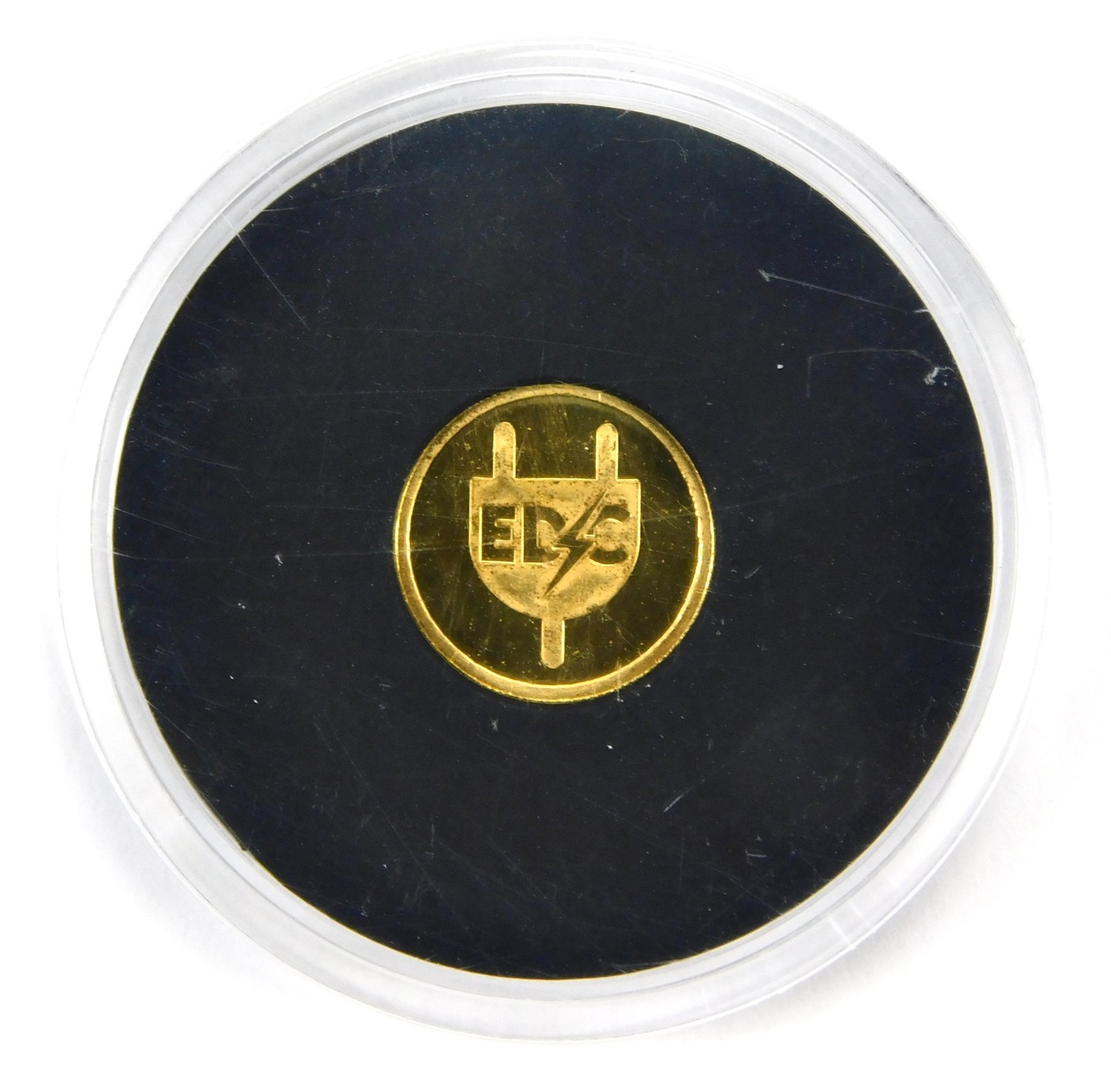 EDC Plug On Whatnot 1/4 Gram 24k .9999 Fine Gold Round Coin
