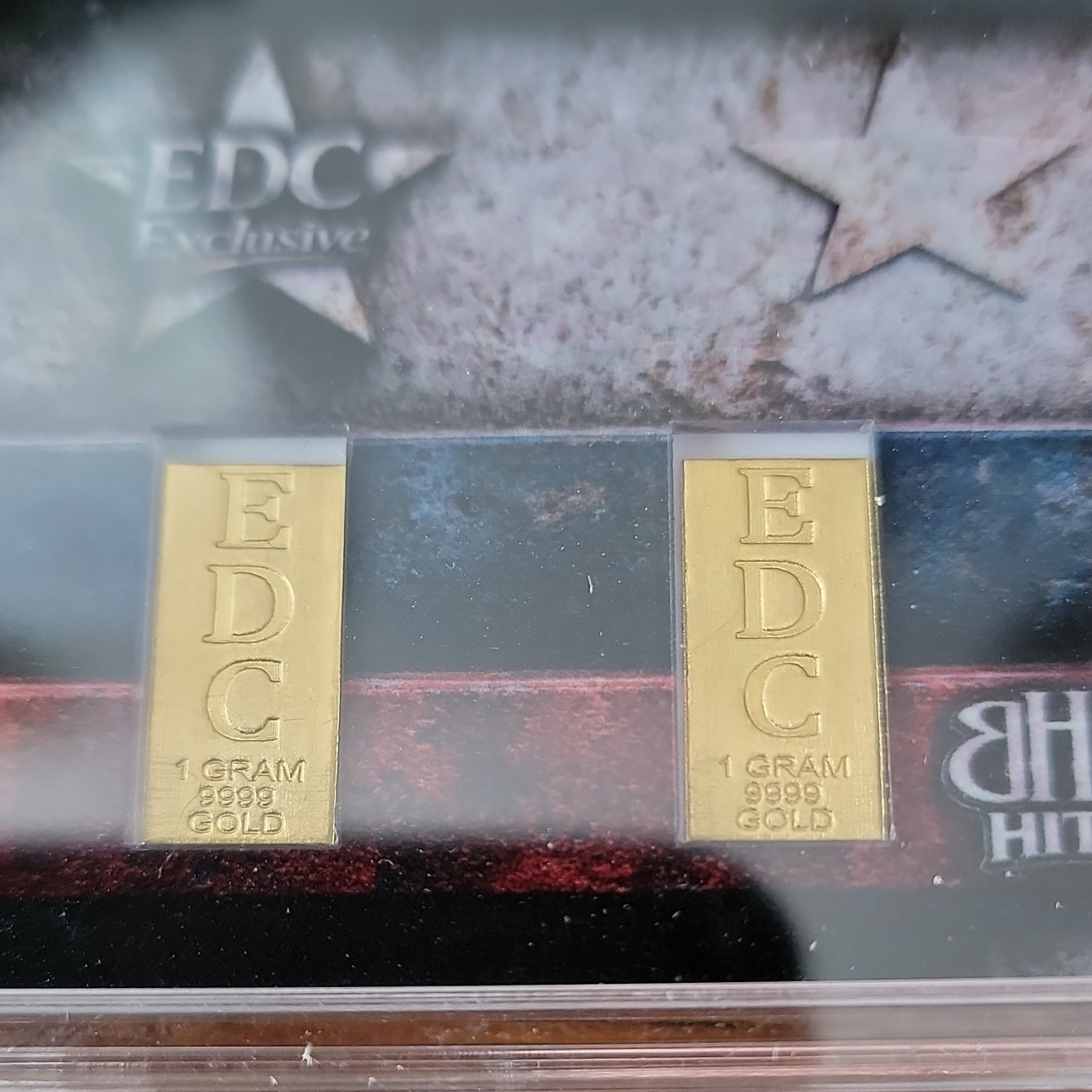BHB HITS TRIPLE GRAMS SERIES 2 EDC Exclusive 3g .9999 Gold In Assay 1 Of 5