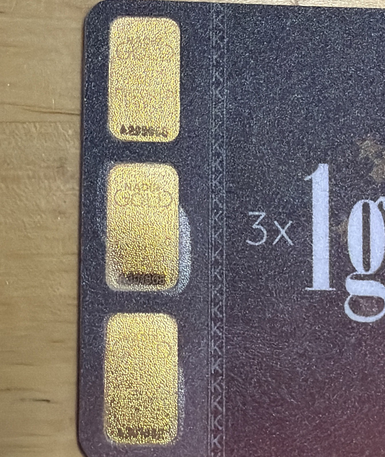 Karatbars International GmbH 3 Gram .9999 Fine Gold in Assay Card