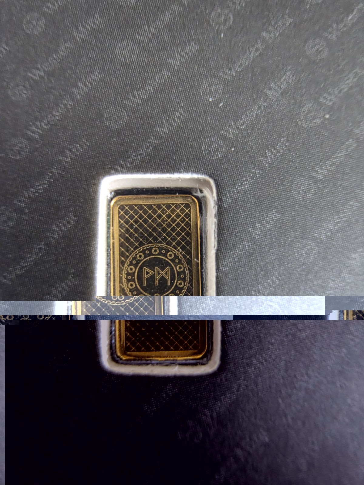 Panda 1/200th oz Fine Gold 999.9 Bullion Bar ingot in Blister by Wessex Mint