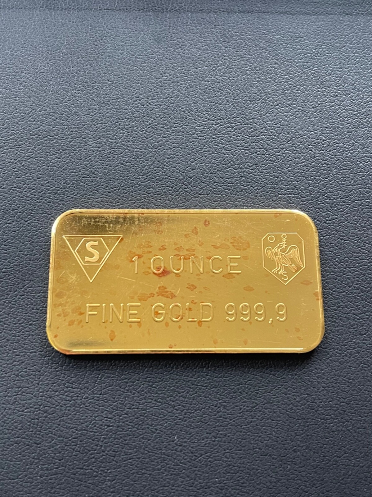 Vintage Schweizerischer Bankverein .9999 1ozt. Gold Bar, Super Rare Gold Bar