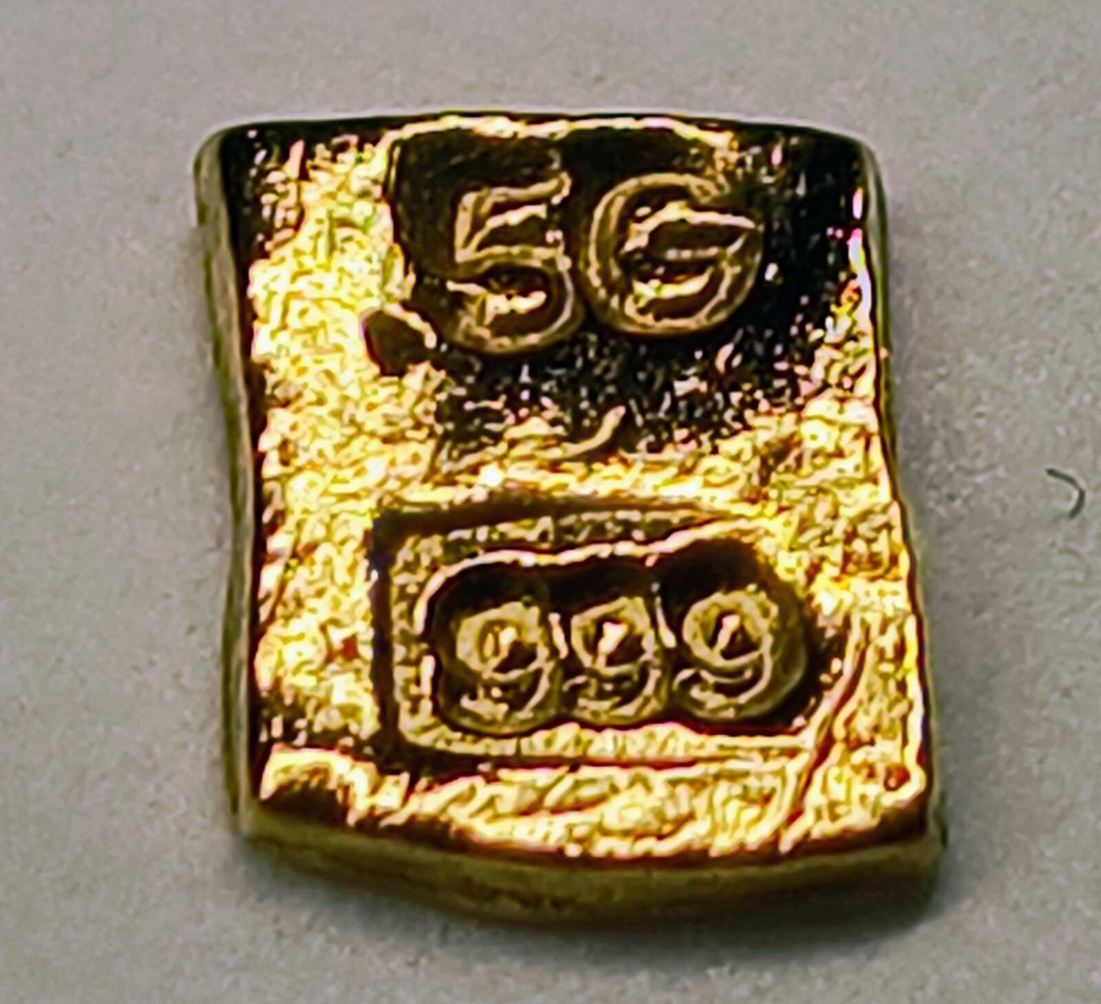0.5 Gram Gold Bar 999.9 UK Made Fine Bullion Pure 24ct Gold Nuggets AU (1/2 g)