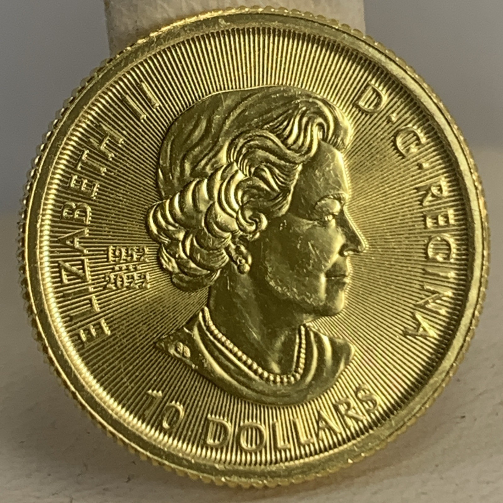 1/4 Ounce Gold 99.99 Pure Canadian Bison Coin