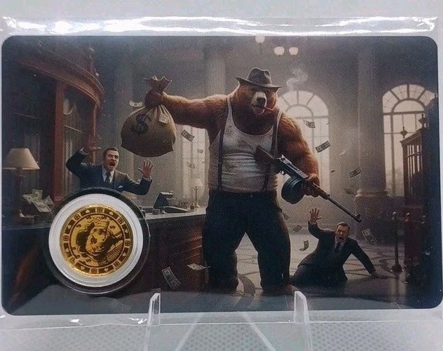 1/1000 OZ .999 Fine Gold Round – Limited Edition (9,999 Minted) – 2026 Gangster